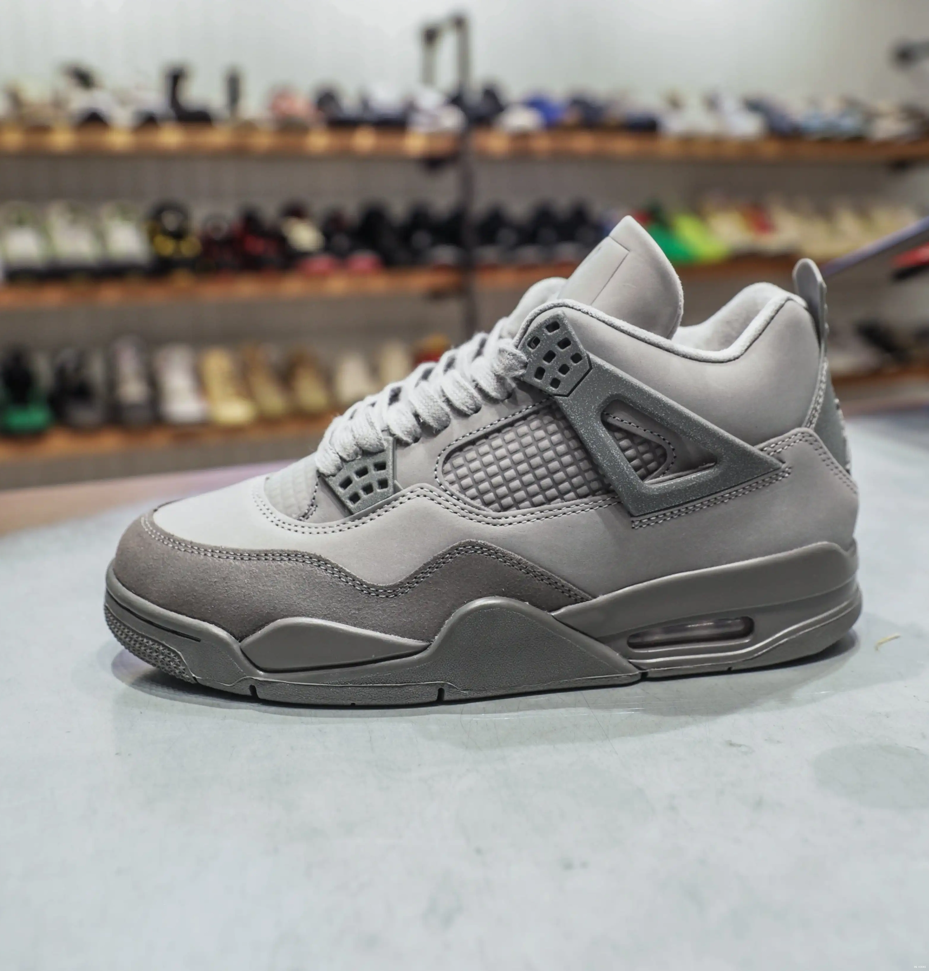 SE Olympics Jordan 4 Wet Cement Paris Retro 0615